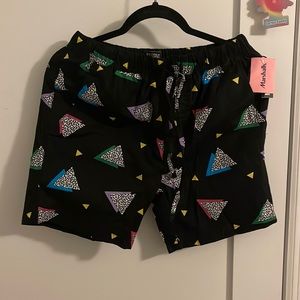 Men’s cool retro swimming trunks